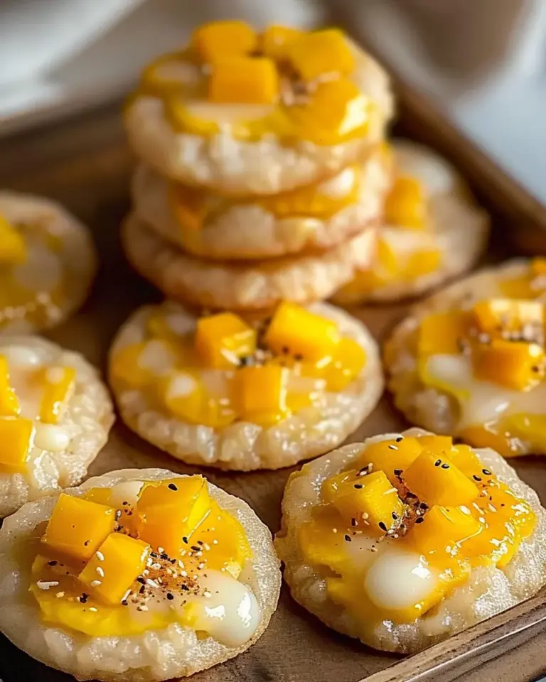 Mango Sticky Rice Cookies: Irresistibly Sweet Fusion Treats