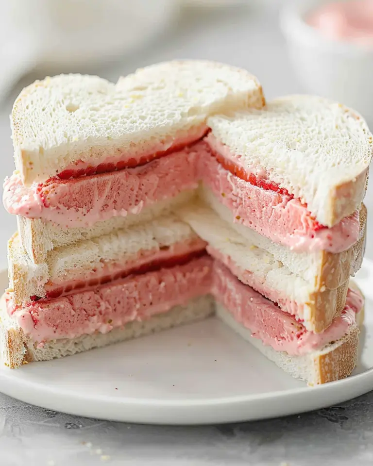 Heart Tea Sandwiches