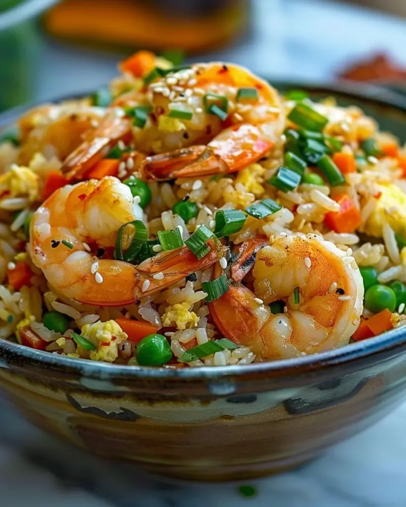 Seafood Fried Rice – A Savory Mix of Shrimp, Crab & Veggies