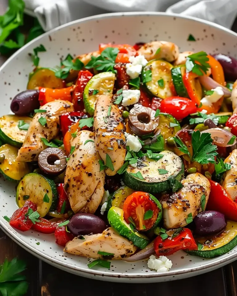 Mediterranean Chicken Stir Fry Recipe: Wholesome 30-Minute Delight