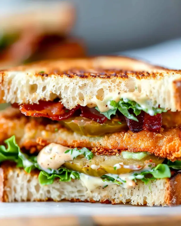 Crunchy Fried Green Tomato BLT Sandwich – Alrightwithme