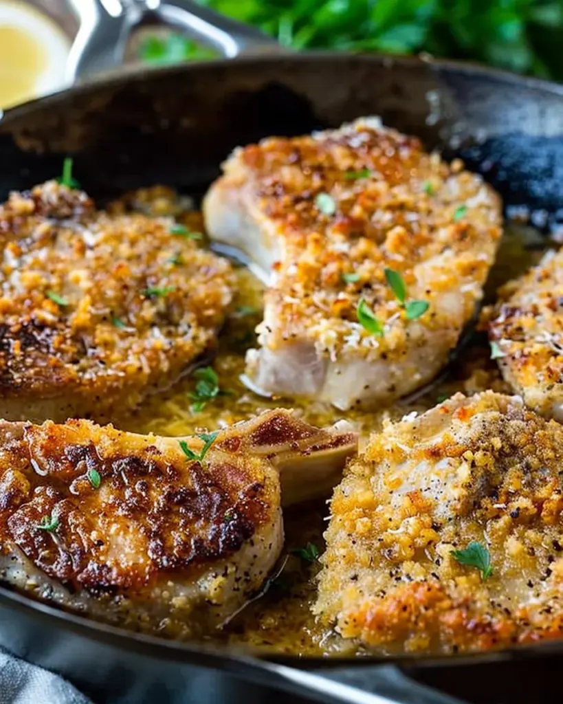 Buttermilk Parmesan Pork Chops