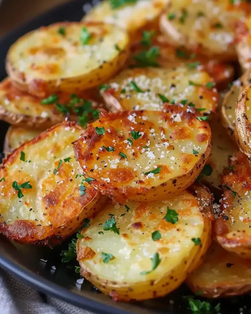 Air Fryer Sliced Potatoes