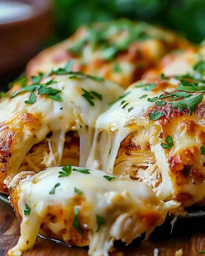 Melted Mozzarella & Ranch Chicken Bombs