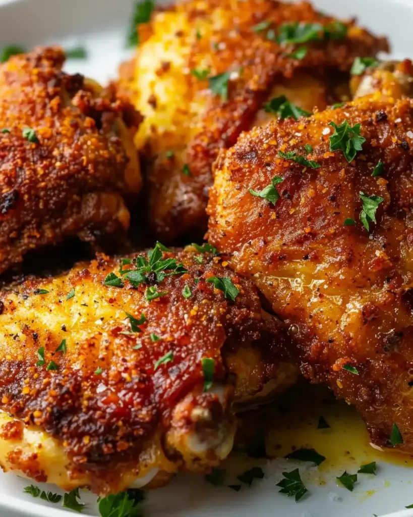 Extra Crispy Irish Oven-Fried Chicken Thighs